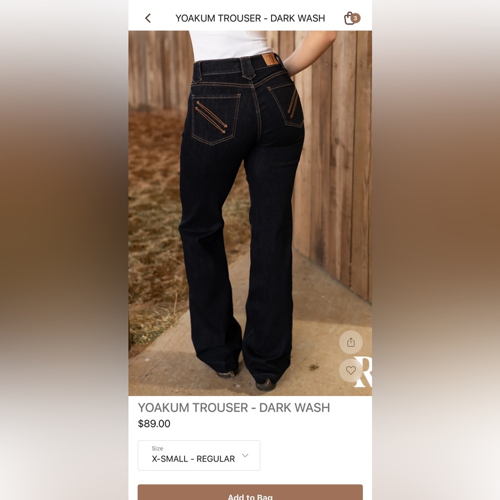 Fallon Taylor ranch Dress’n Yakima trousers